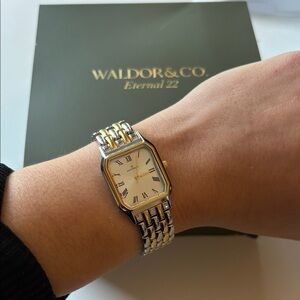 Waldor & Co Women's Silver and Gold Watch